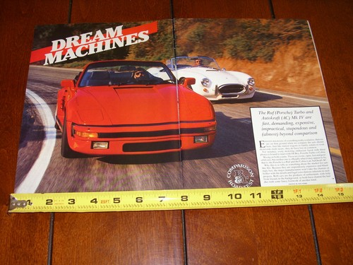 Ruf porsche turbo - turbo, vs