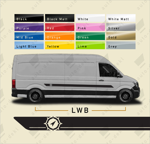 Fits crafter - vw, (2017-2026)