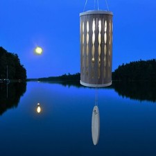 Aloha Solar Wind Chime Natural