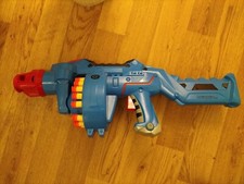 GADGET SHOW SOFT DART BLASTER GUN BATTERY OPERATED BULLETS RARE TESTED WORKING