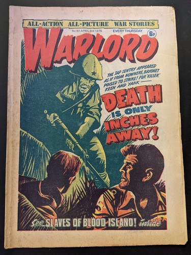 Warlord comic april 3rd - comic,