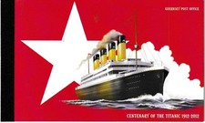 Guernsey - Centenary of the Titanic special booklet MNH