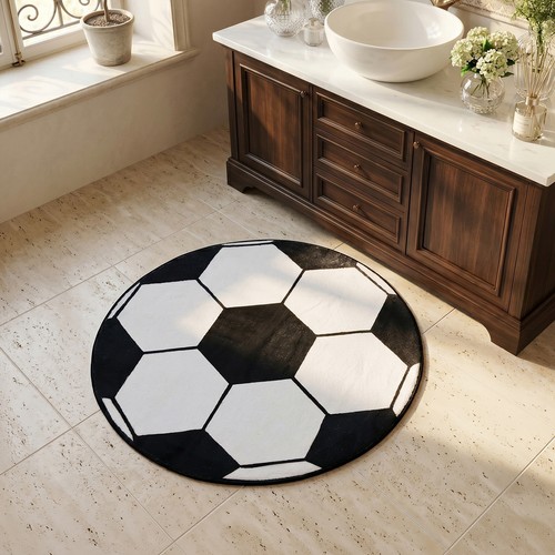 100cm round living room - round, non