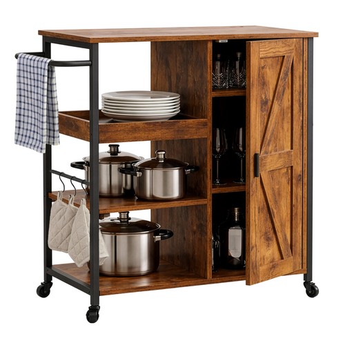 Serving kitchen rolling bar - serving/kitchen/rolling/bar, &