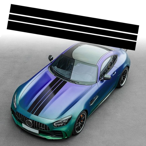 Car hood stripe sticker - car,