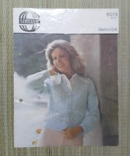 Cardigan Pattern Booklet Gemini Double Knitting 81 to 97cm Sirdar 6019
