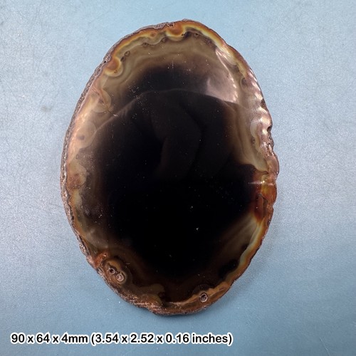 Agate slice inch natural - agate,