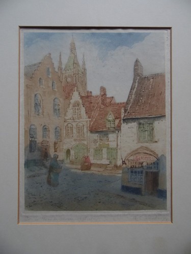 Belgium ypres streetscene - belgium,, la