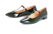 BODEN NEW Round Toe T-Bar