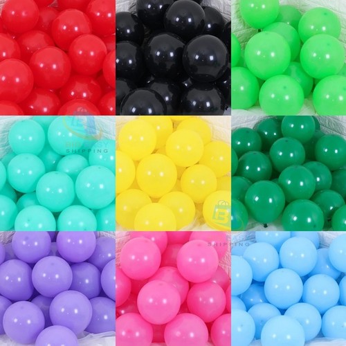 100 latex plain baloon - plain,