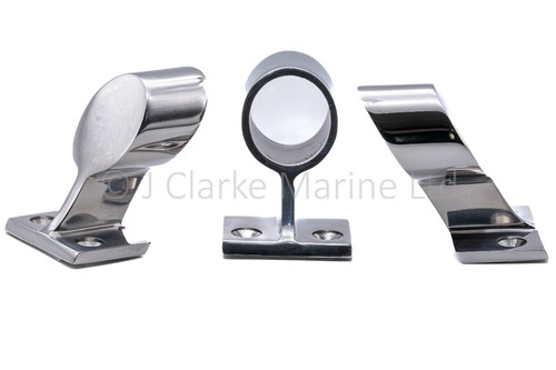 Boat handrail rail - , stanchion
