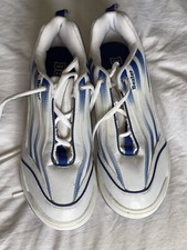 Dexter Bowling Shoes Size 6 Slide Rite Blue And White Shoes