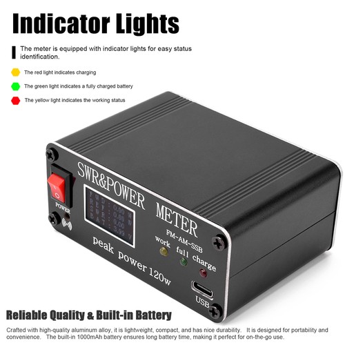 120w swr power - 120w, meter