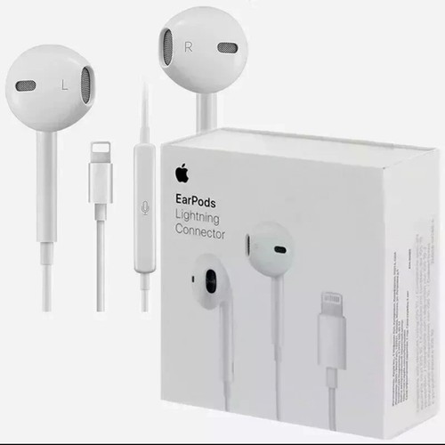 Apple earpods with - with, lightning