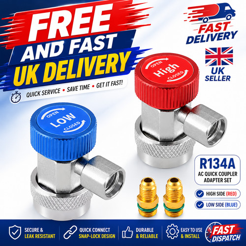 R134a quick connector - 2x,