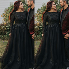 Gothic Wedding Dresses Black