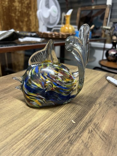 Murano art glass - , fish