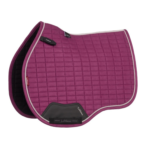 Lemieux suede saddle pad - lemieux,