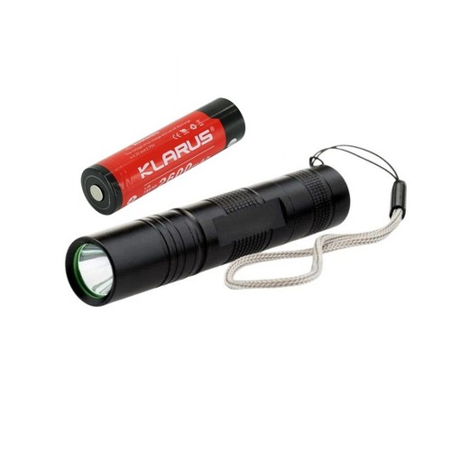 Torch with klarus 18650 - klarus,