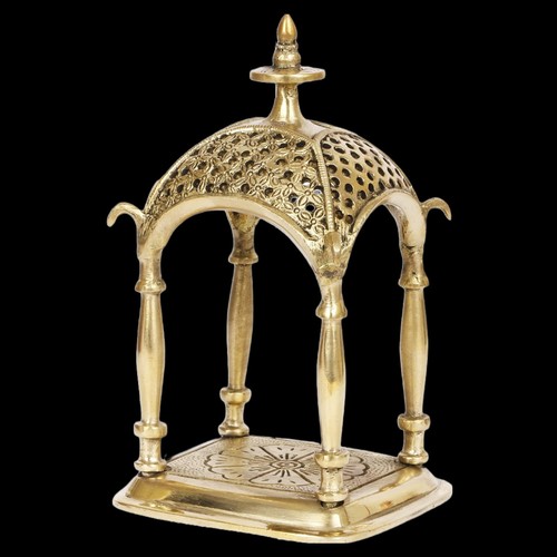 Brass mandir home décor - brass,