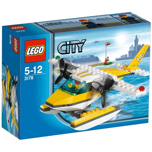 Lego city seaplane - seaplane, |