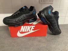 Nike Air Max 95 Mens Size 10 Black / Blue Brand New In Box