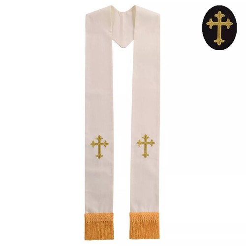 Church priest stole with - church,