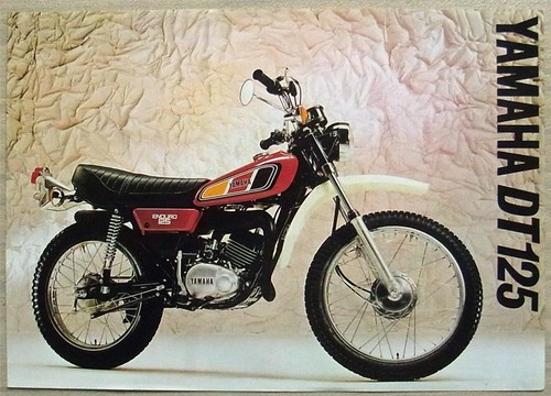 Yamaha dt125 motorcycle - dt125,
