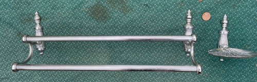 526mm chrome double tee bath - 526mm,