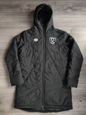 ⭐West Ham 2024/2025 Padded Jacket Winter Training Coat Umbro Size L Fast ?✅