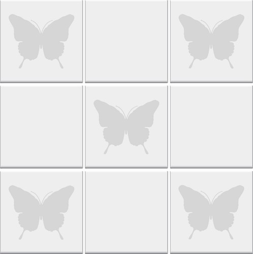 Butterfly wall stickers tile - butterfly,