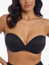 BNWOT Wacoal Ines Secret Underwire Moulded Push Up Multiways Bra Black  34D