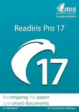 ReadIris Pro 17 OCR / Pro for Macintosh Create and edit PDFs Activation Card