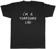 Yorkshire Day Mens T-Shirt I'm a Yorkshire Lad Unisex Tee Gift