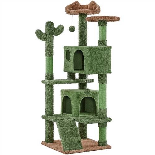 Cactus cat tree tower - cactus,