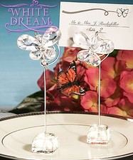 Clear - Butterfly Crystal -