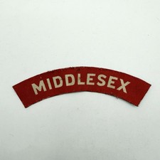 Genuine WW2 Middlesex Regiment