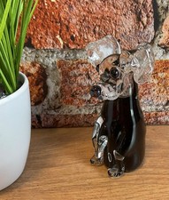 Nobile Lead Crystal Dog