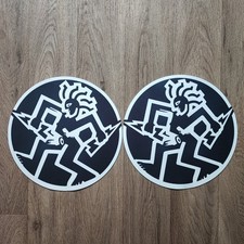 Pair of Fantazia rave logo 12"