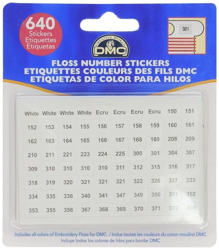 Dmc pack 640 number - pack, of