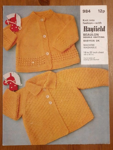 Vintage hayfield knitting - vintage,