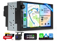 CAM+Android 14 Double DIN Car