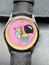 Vintage Kellogg’s Toucan Sam Fruit Loops Cereal Men's Watch New Old Stock 33mm