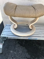 Ekornes Norway Stressless Ottoman Footrest SAND  Leather OTTOMAN EKORNES BASE