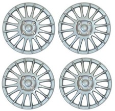 Set of 4 14" Silver Wheel