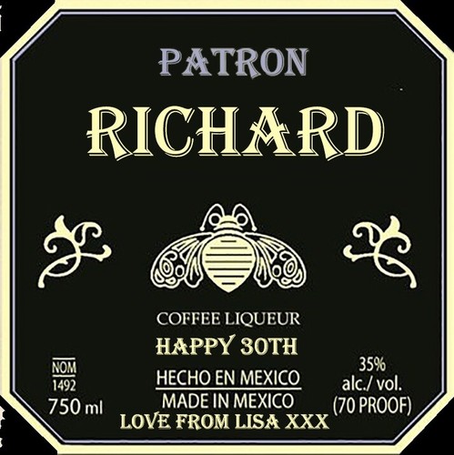 Personalised patron cafe - patron,
