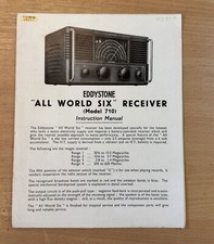 Eddystone "All World Six"