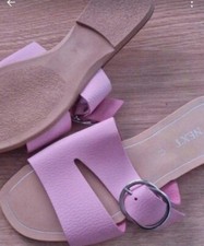 NEXT Pink Leather Slip On