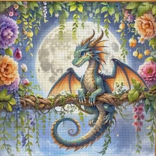 Cute dragon printed count - cute,