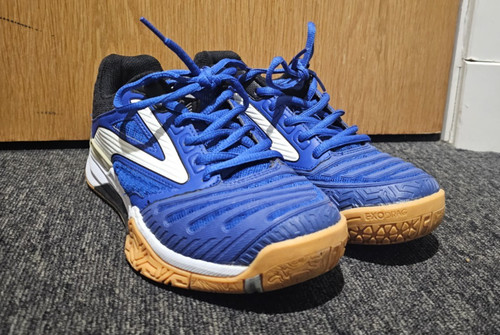 Blue dunlop trainers - trainers, size